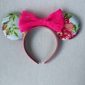 Floral Minnie ears